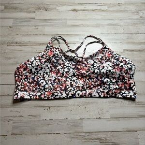 Old Navy Active Womens Sports Bra Light Support Strappy Plus 4X